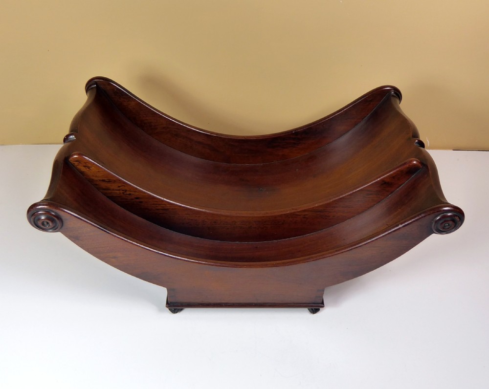 GEORGE III MAHOGANY CHEESE COASTER View III
