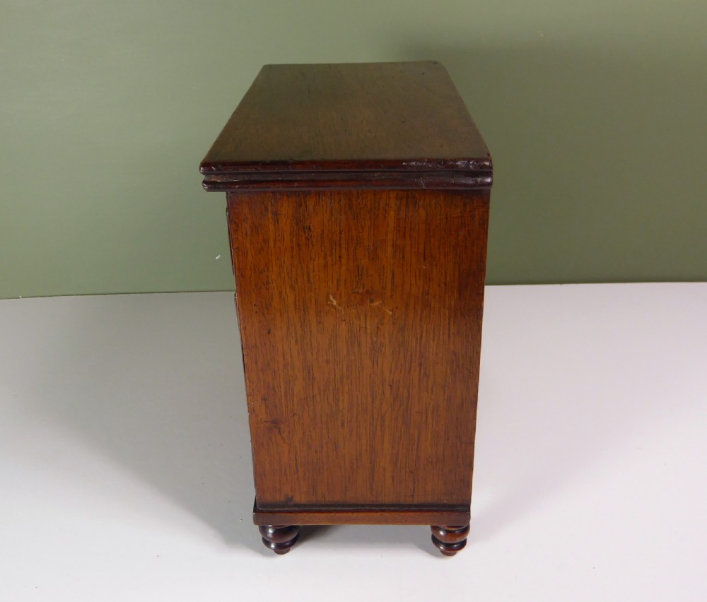 REGENCY MINIATURE CHEST OF DRAWERS View III