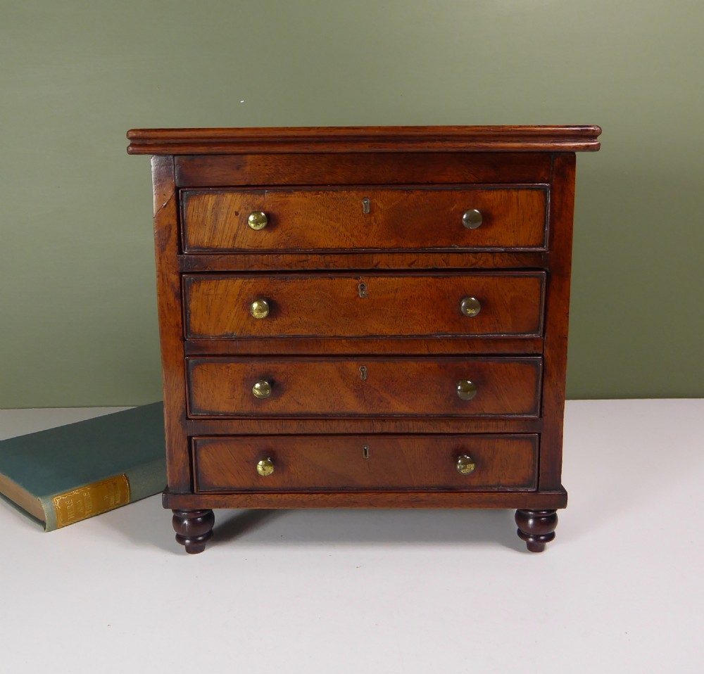 REGENCY MINIATURE CHEST OF DRAWERS View VI