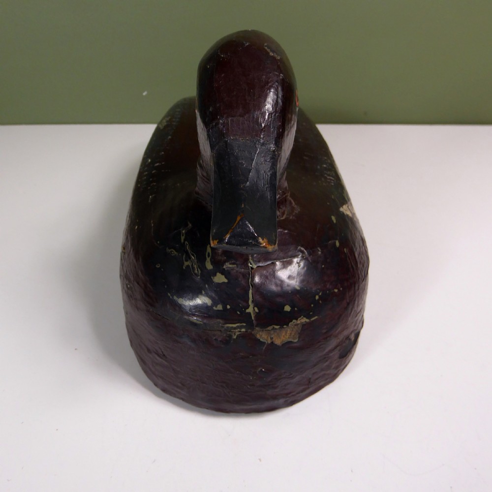 19TH C PAINTED DECOY DUCK View IV