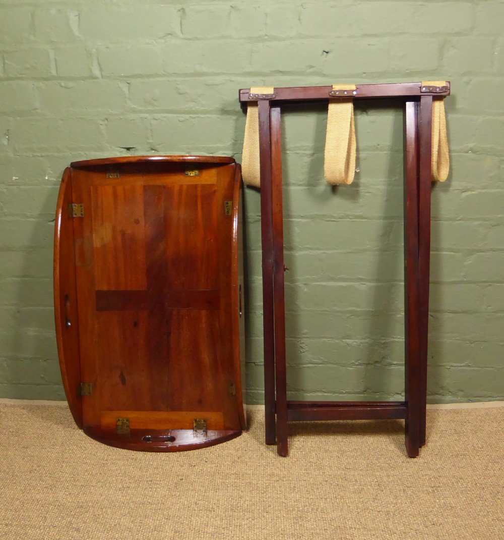 GEORGE III MAHOGANY BUTLERS TRAY View V