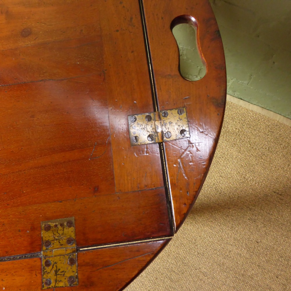 GEORGE III MAHOGANY BUTLERS TRAY View VI