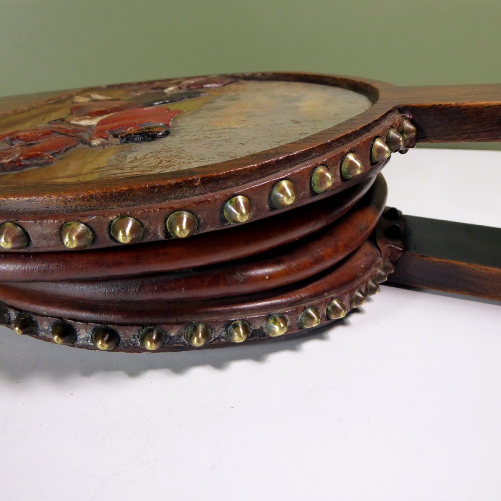 PAIR OF 19TH C FIRE BELLOWS View VII
