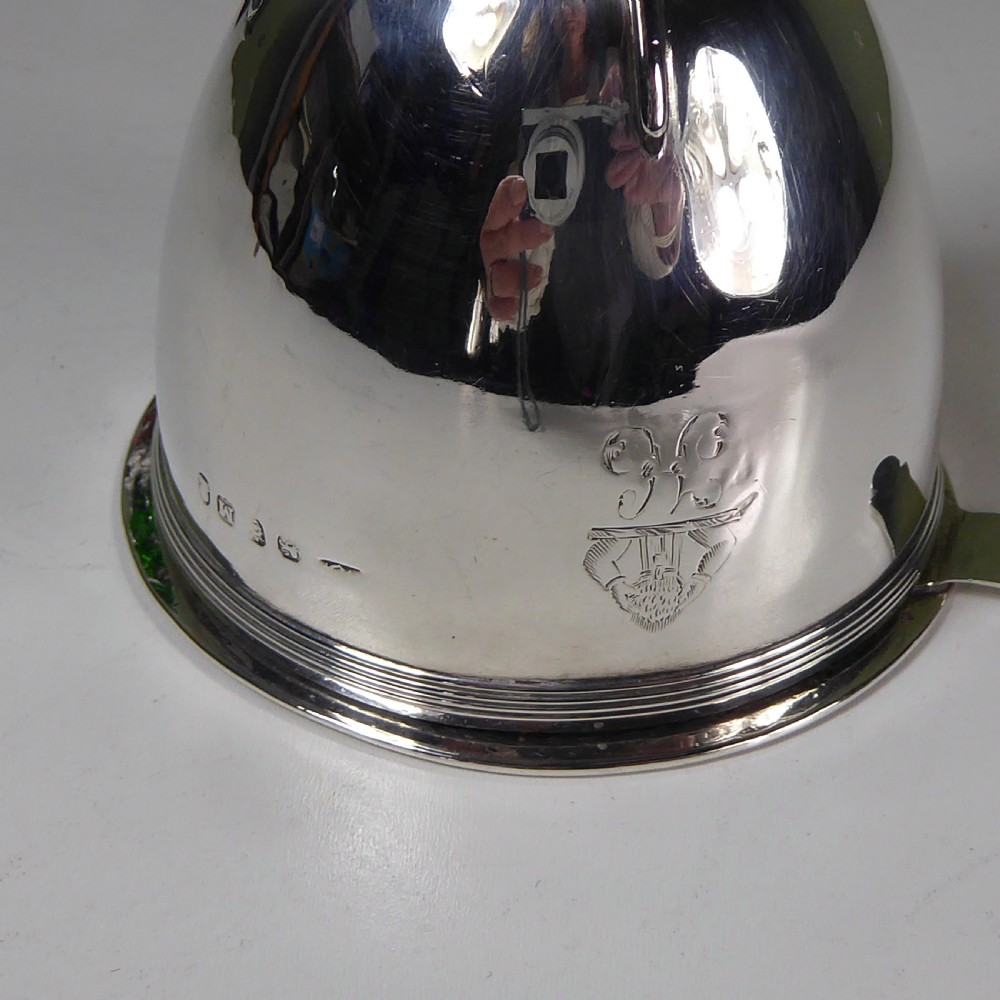 REGENCY SILVER WINE FUNNEL, LONDON 1807 View V