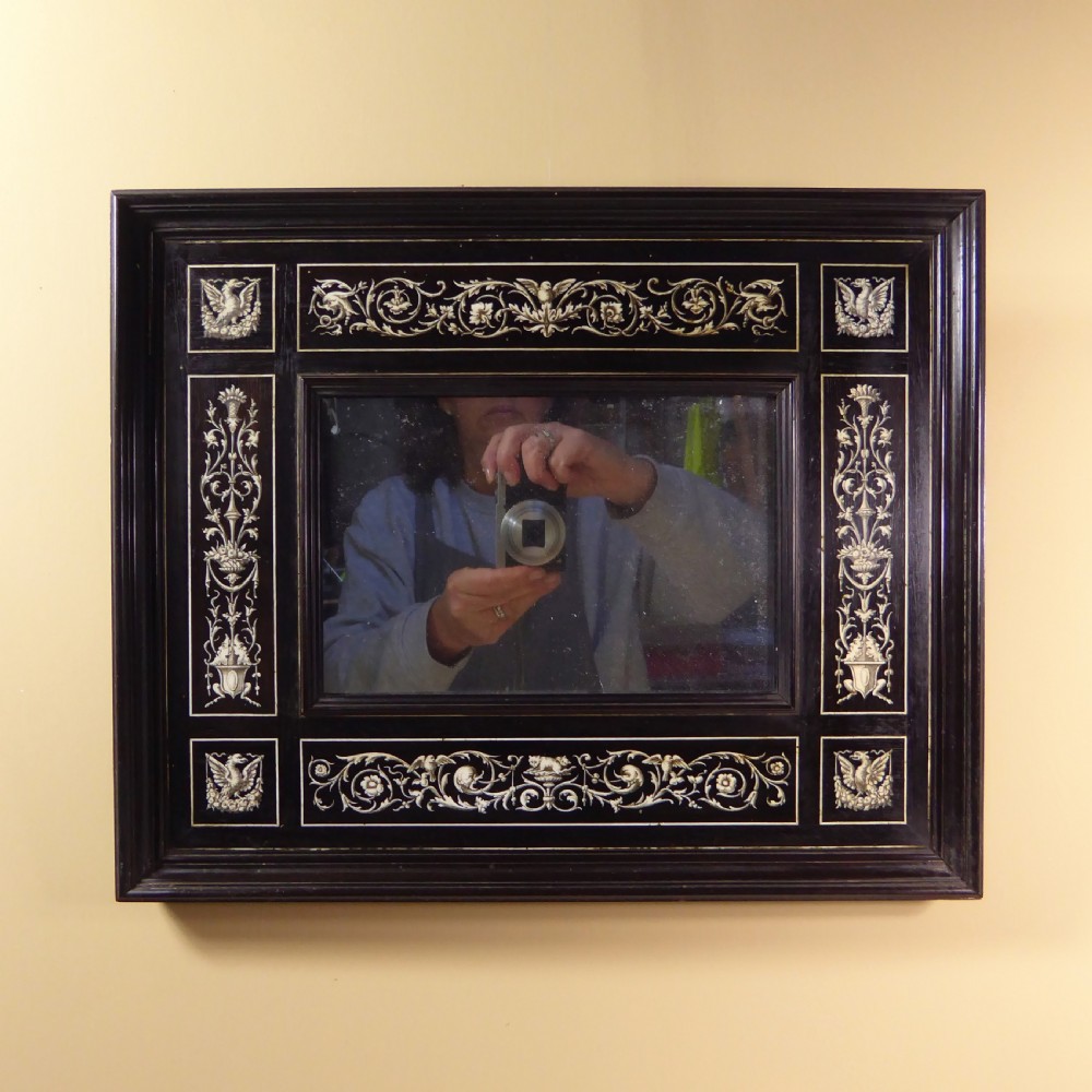 19TH C INLAID MILANESE MIRROR View II