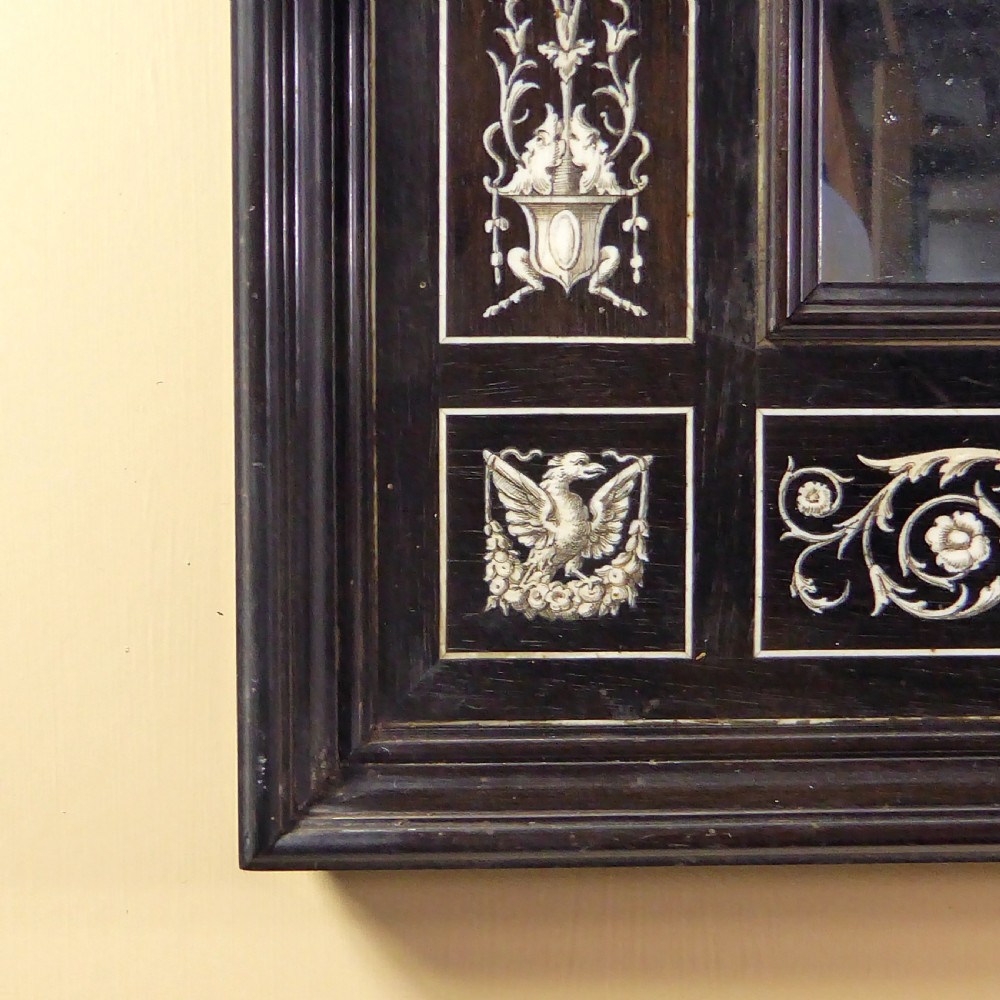 19TH C INLAID MILANESE MIRROR View III