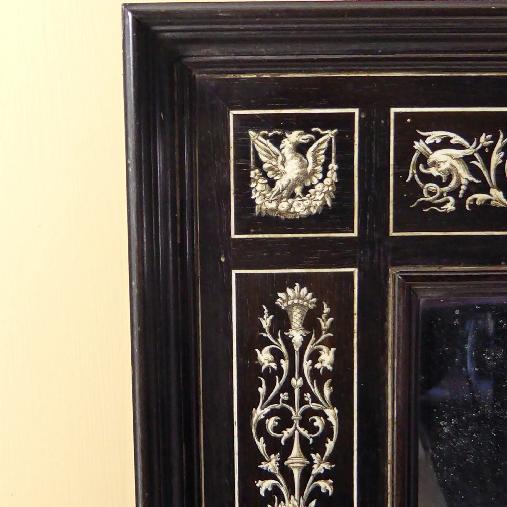 19TH C INLAID MILANESE MIRROR View IV