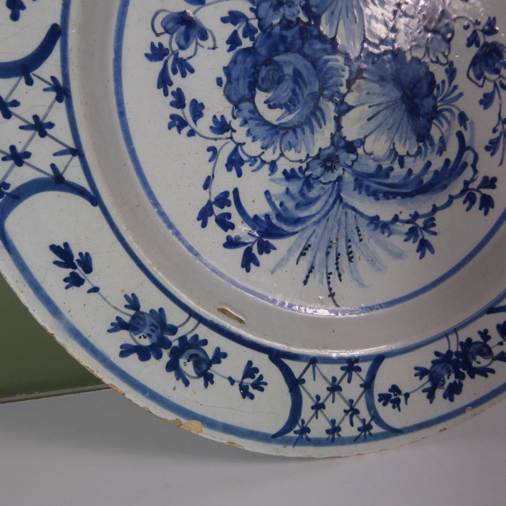 18TH C DELFT CHARGER View V