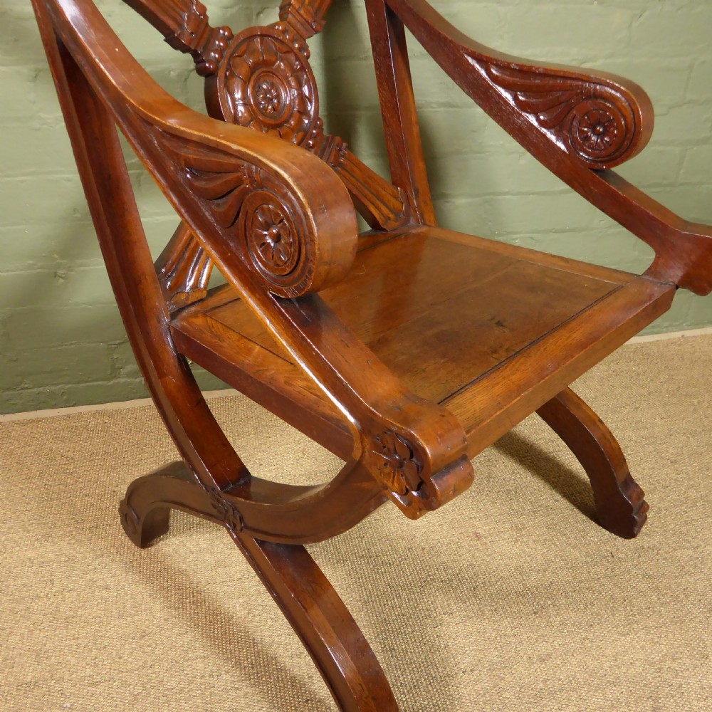 LARGE OAK CHAIR View VII