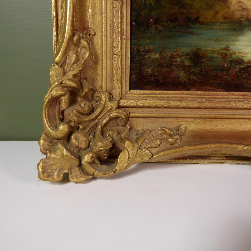 18TH C OIL PAINTING View III