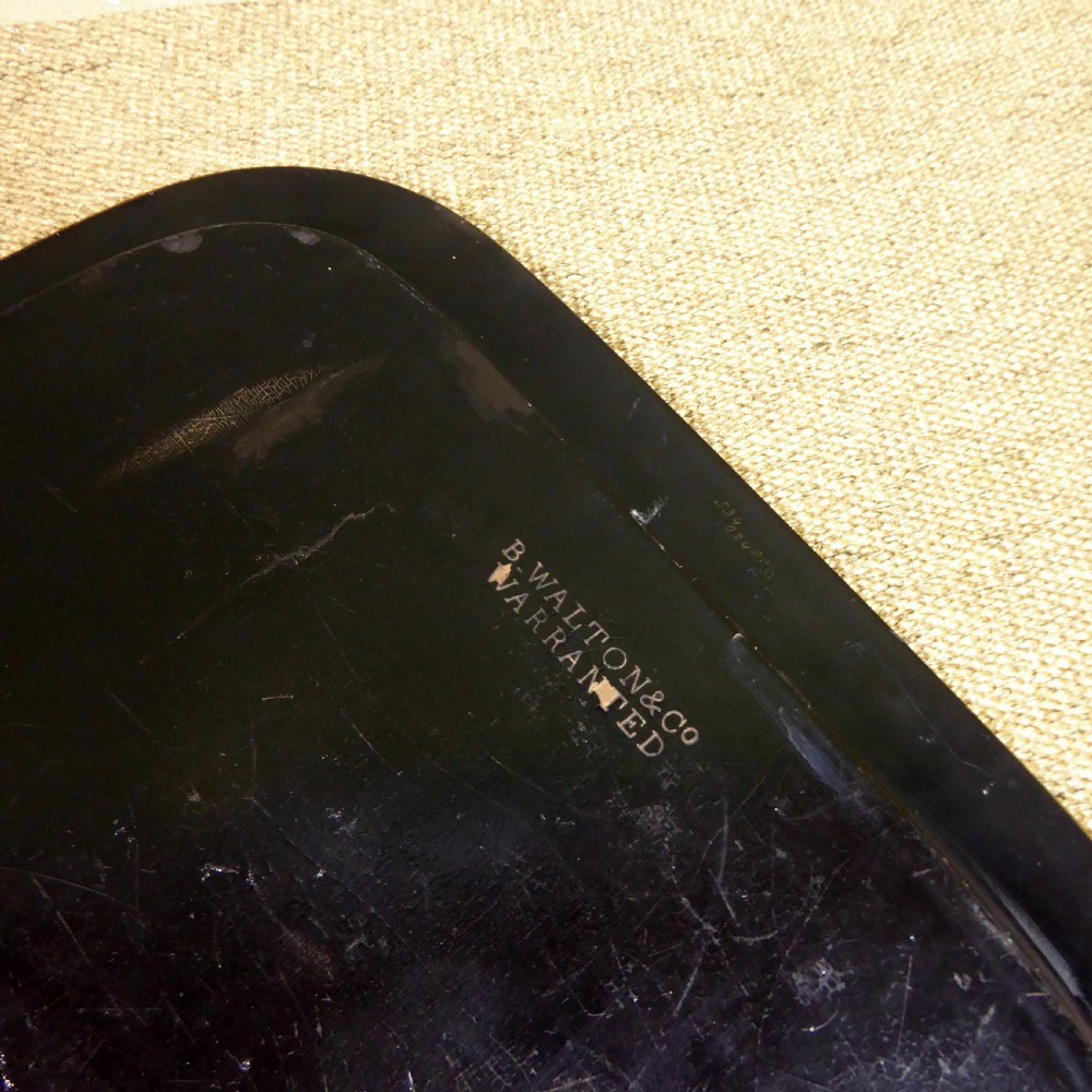 19TH C PAPIER MACHE TRAY BY WALTON View IV