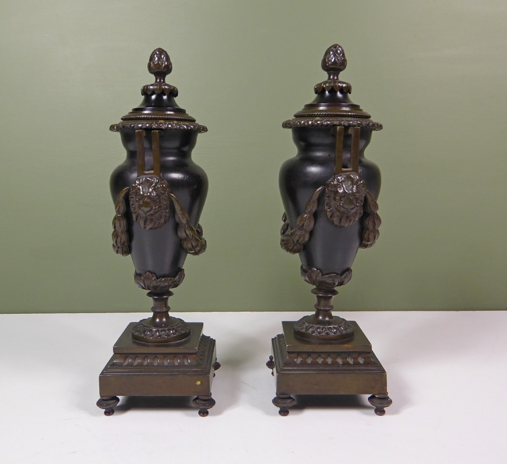PAIR OF 19TH C CASSOULLETTES WITH CANDLE HOLDERS View VII
