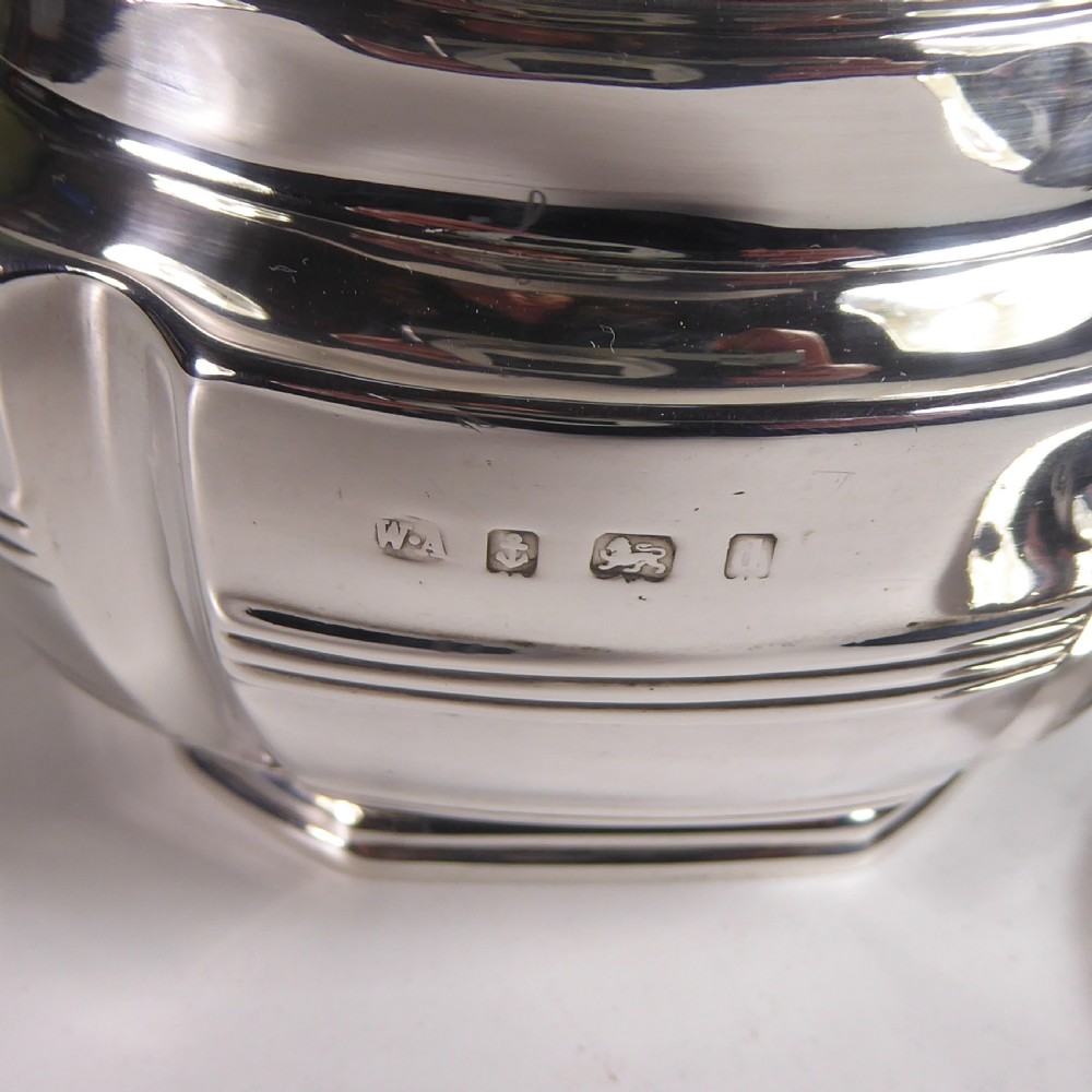 SOLID SILVER CADDY 1909 View IV