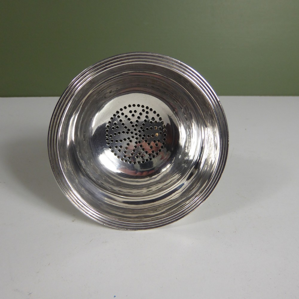 REGENCY SILVER WINE FUNNEL 1810 View II