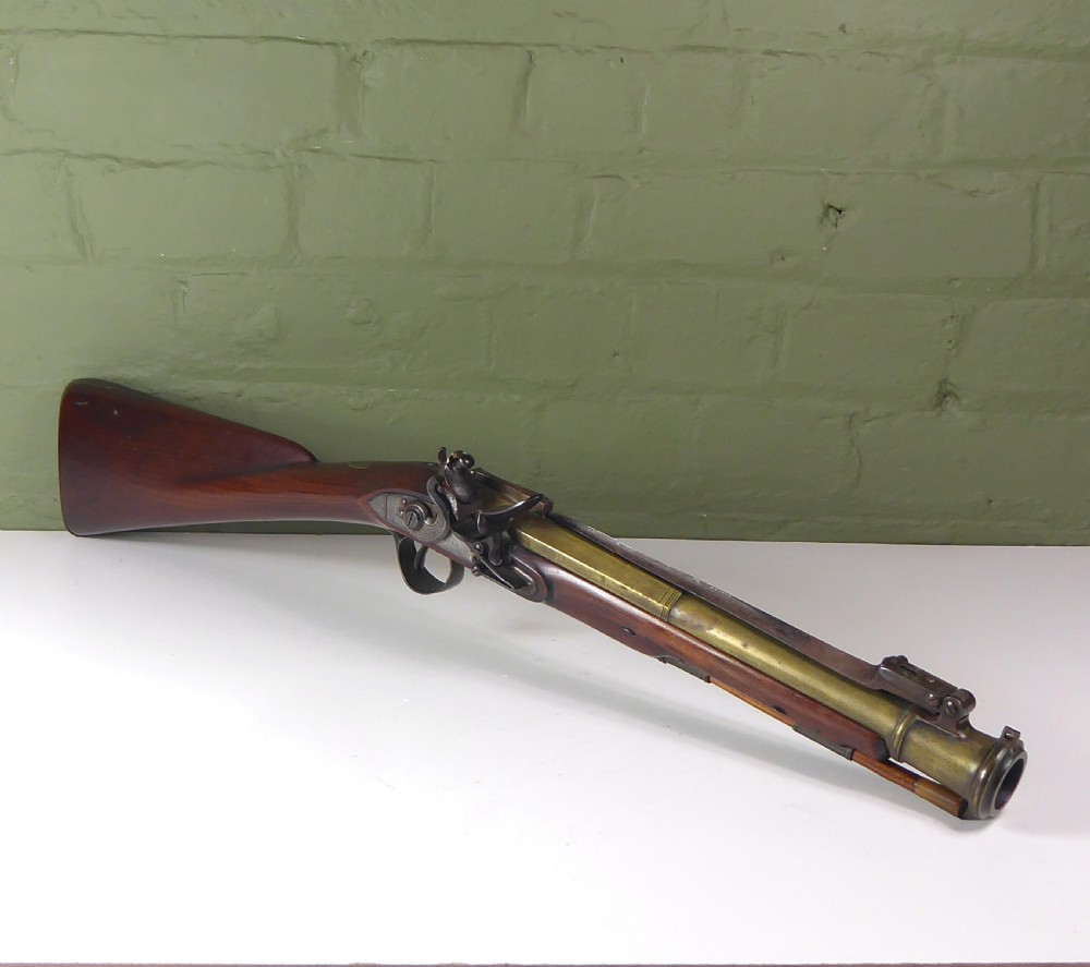 18TH C BLUNDERBUSS FIREARM GUN