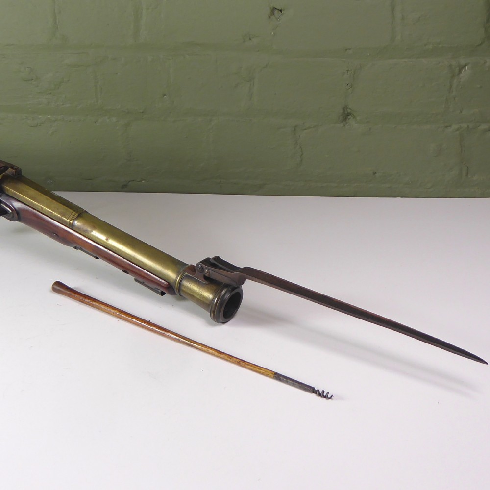18TH C BLUNDERBUSS FIREARM GUN View III