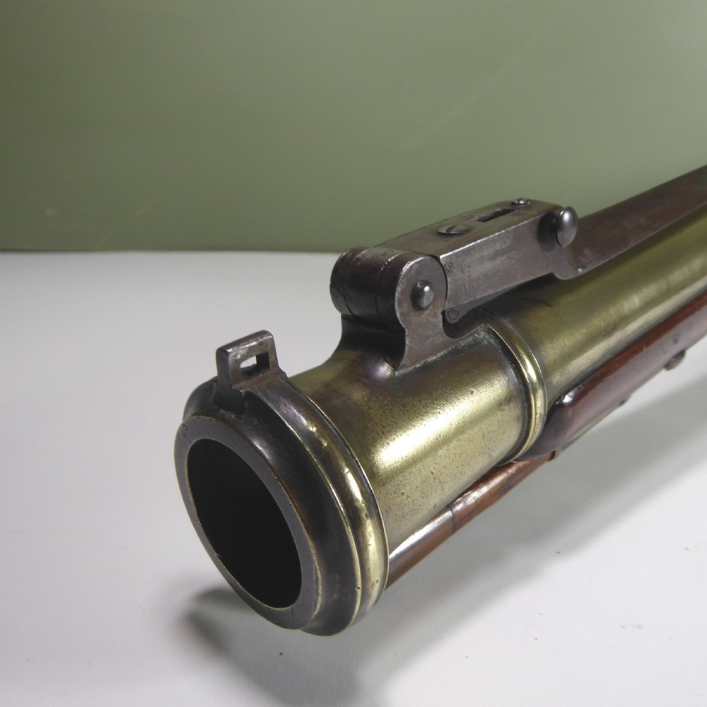 18TH C BLUNDERBUSS FIREARM GUN View VI
