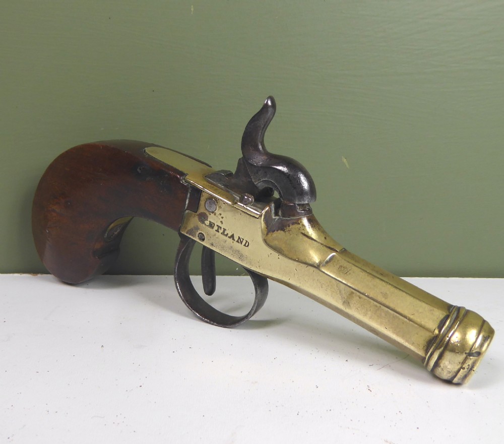 19TH C PERCUSSION POCKET PISTOL