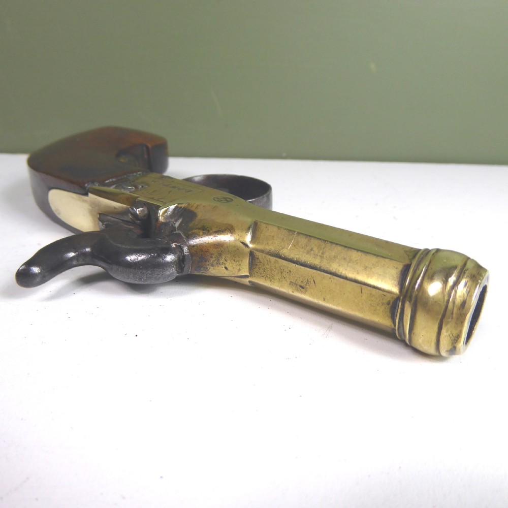 19TH C PERCUSSION POCKET PISTOL View III