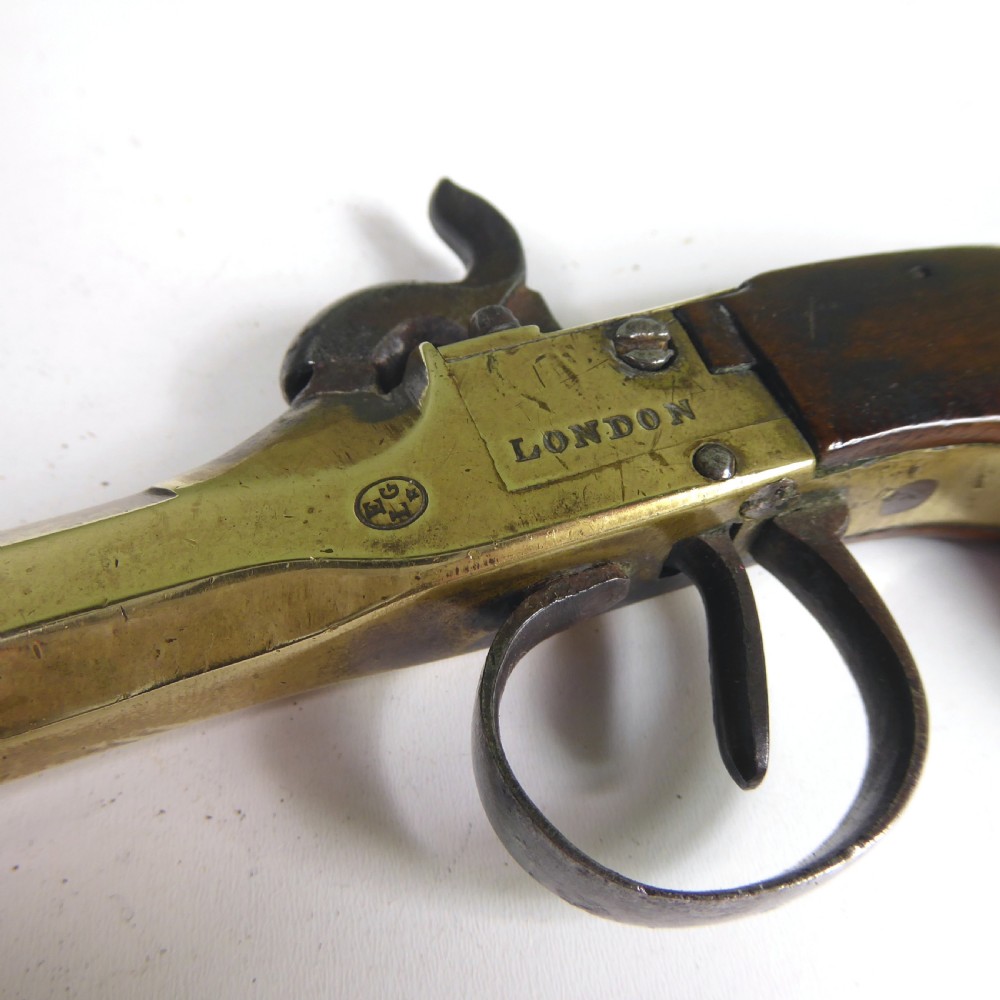 19TH C PERCUSSION POCKET PISTOL View IV