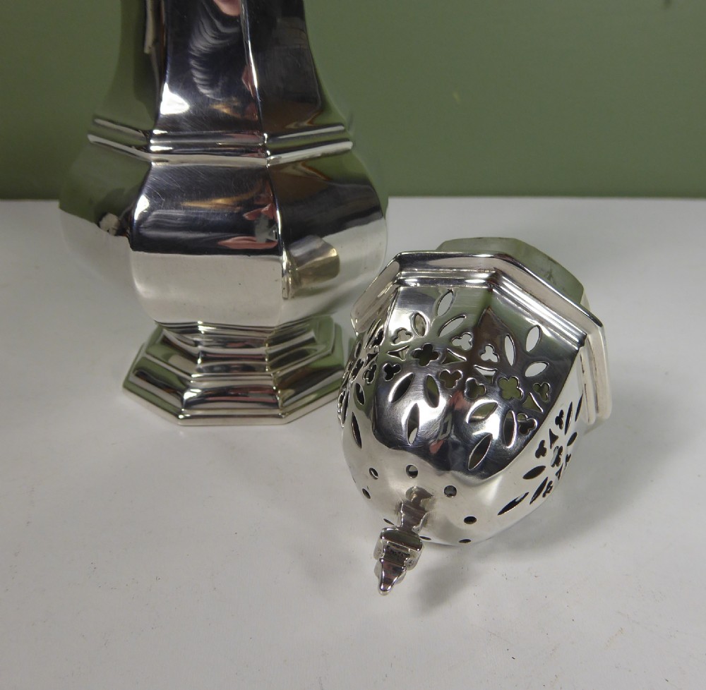SOLID SILVER SUGAR CASTOR View VI