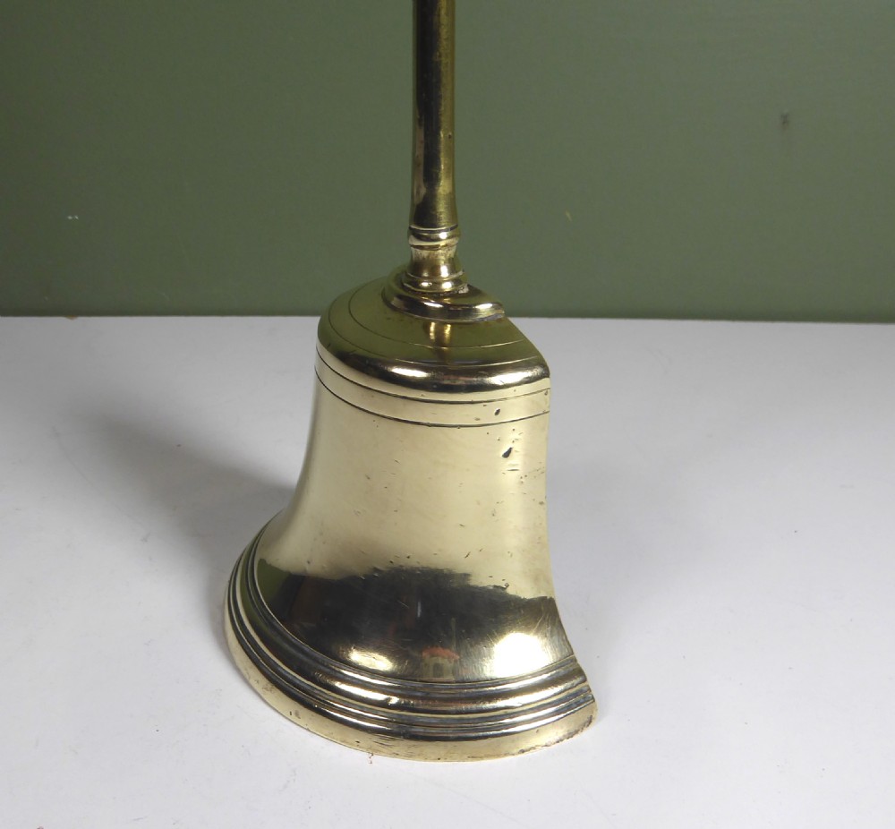 EARLY 19TH C BRASS DOOR STOP, DOOR PORTER View IV