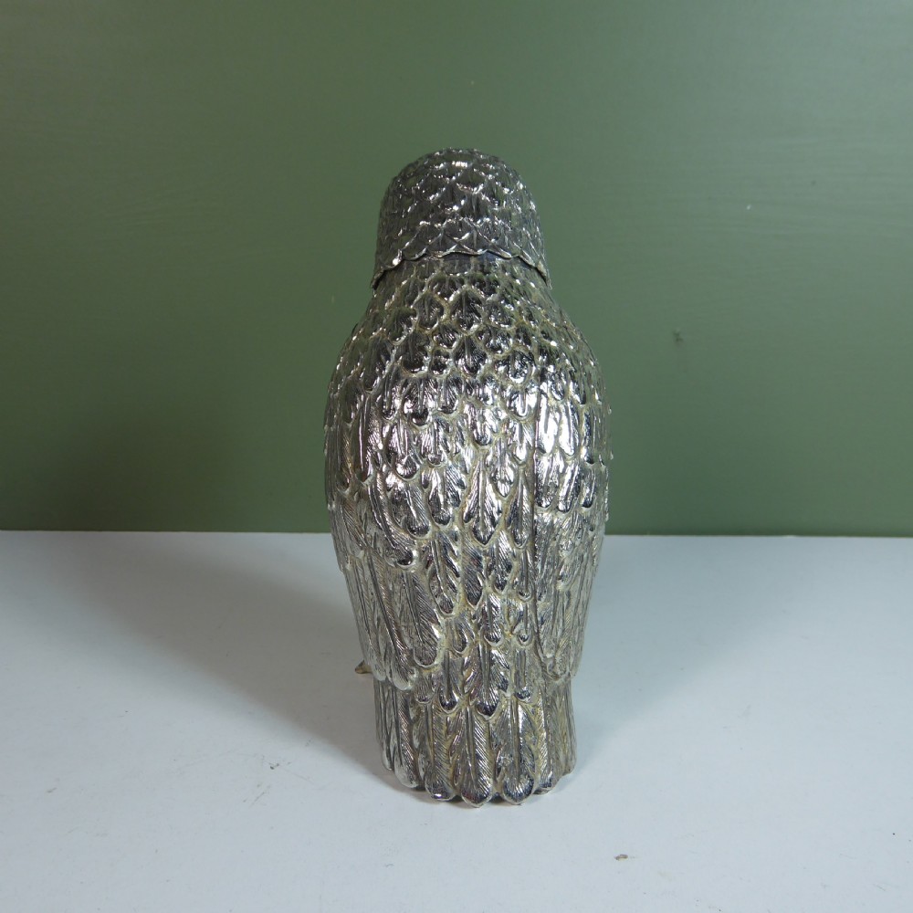 SILVER PLATED OWL View VI