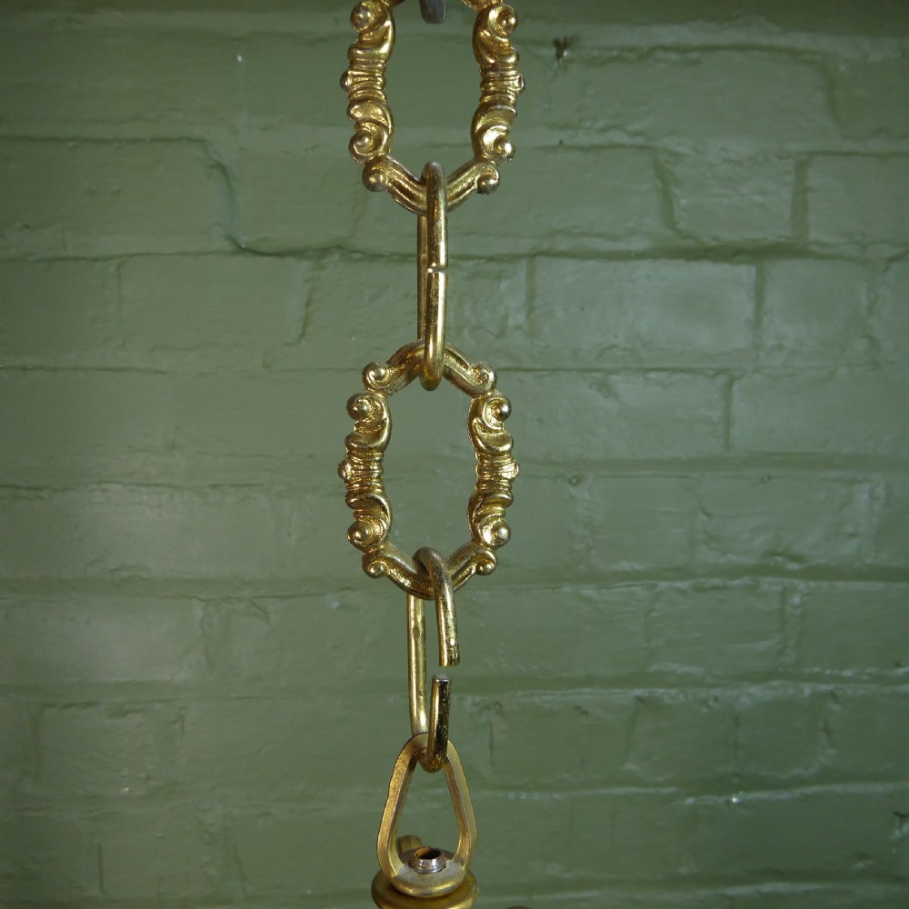 GILT BRASS CENTRE LIGHT View V