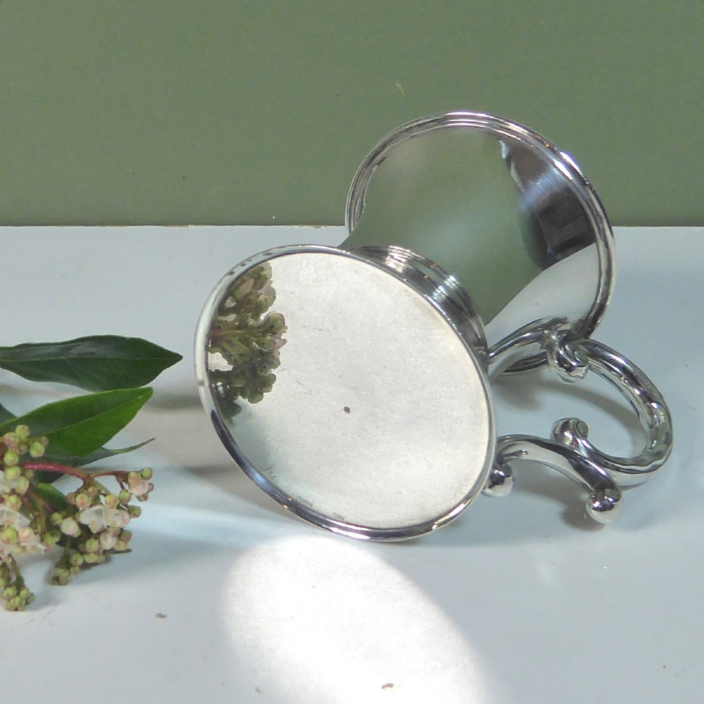 SOLID SILVER MUG 1918 View III