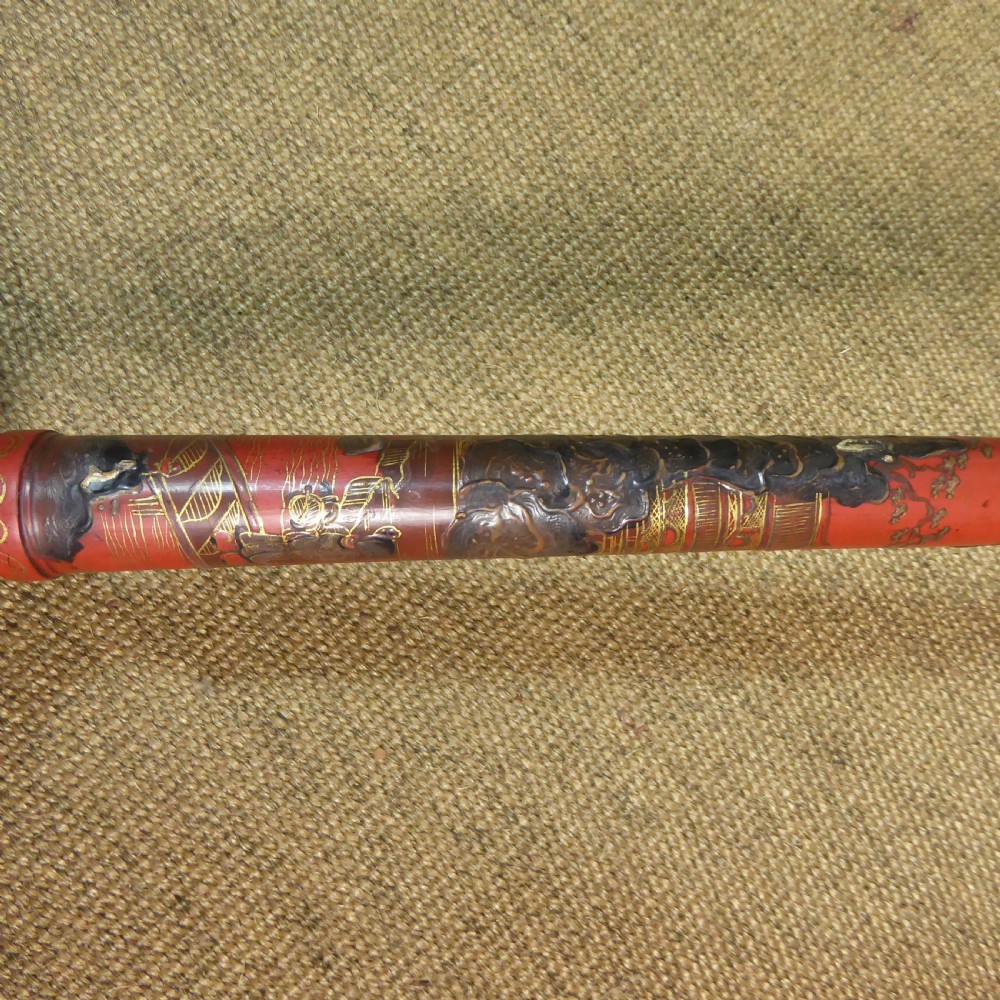 19TH C LACQUER TABLE View V