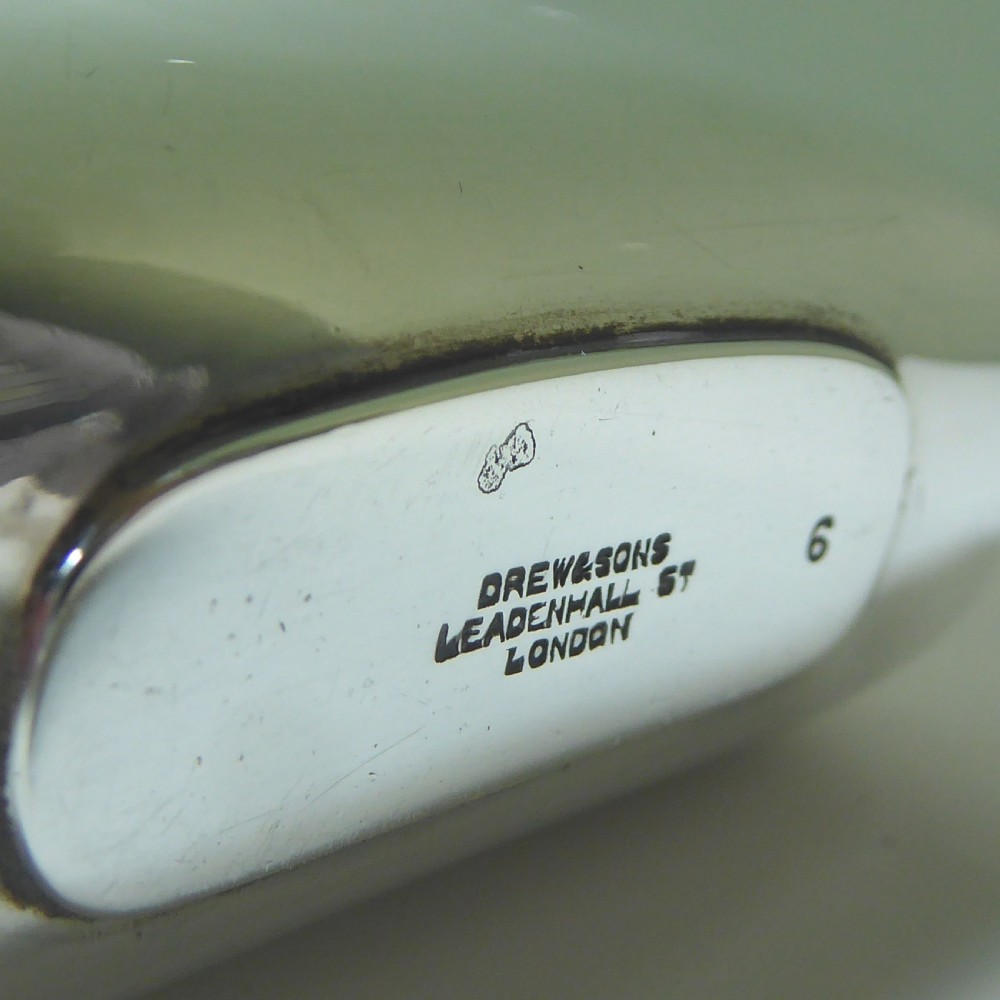 LARGE SILVER HIP FLASK WITH CUP 1896 View III