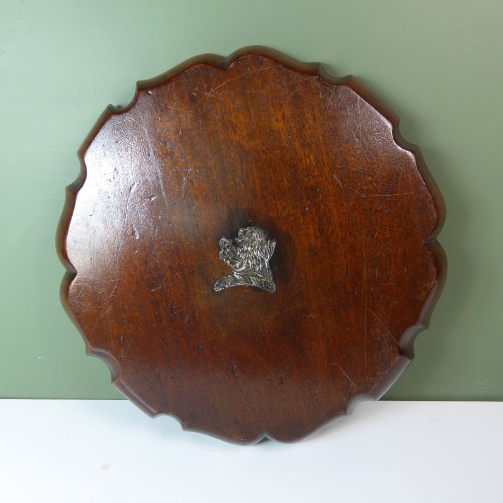 18TH C MAHOGANY TRAY View IV