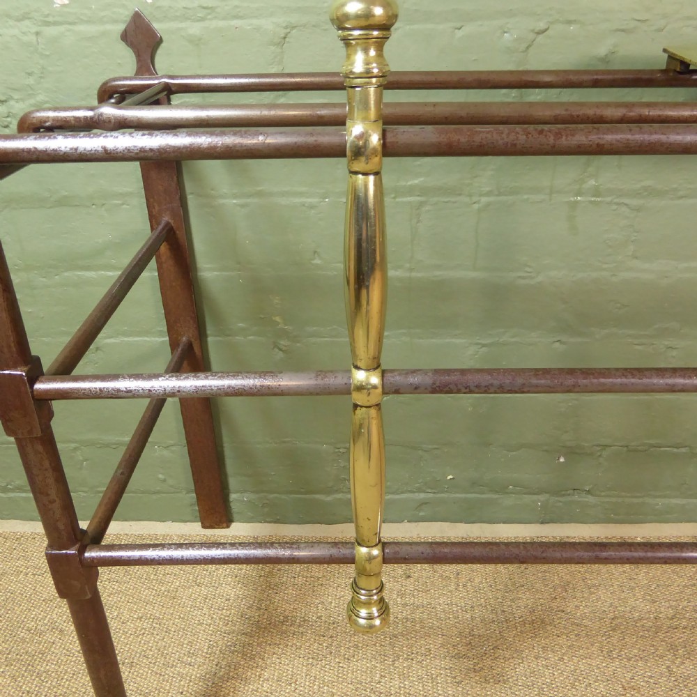 UNUSUAL, ADJUSTABLE 19TH C FIRE FENDER View VI