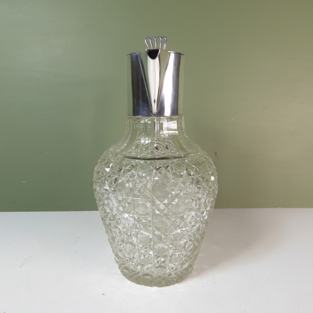 SILVER CLARET JUG, LONDON 1901 View V