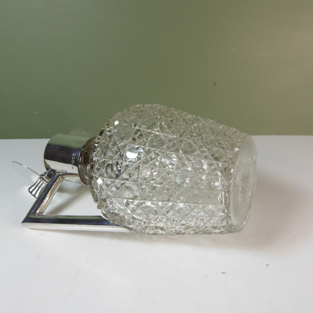 SILVER CLARET JUG, LONDON 1901 View VI