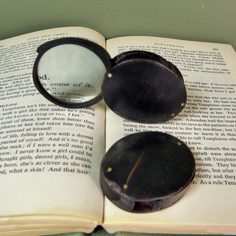 PAIR OF 19TH C MAGNIFYING LOOPS