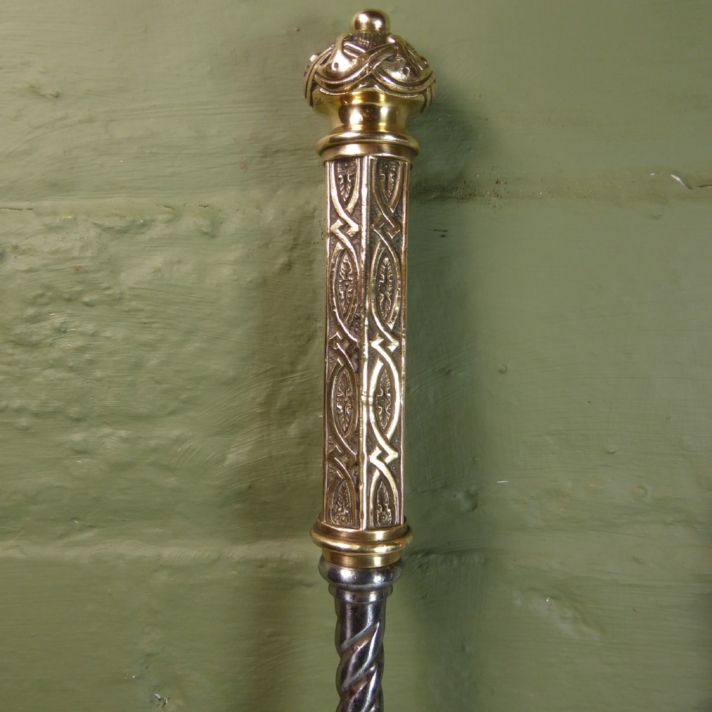 SET OF EARLY 19TH  C FIRE TOOLS View IV