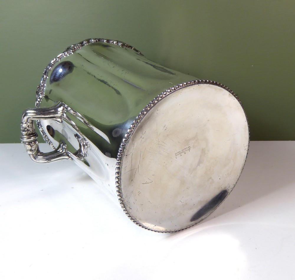 SILVER PLATED WINE COOLER View VI