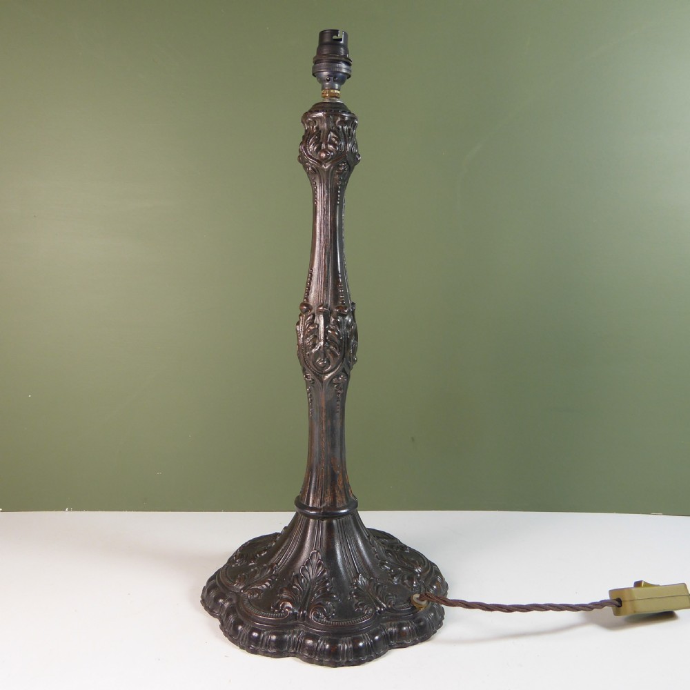 19TH C TABLE LAMP View IV