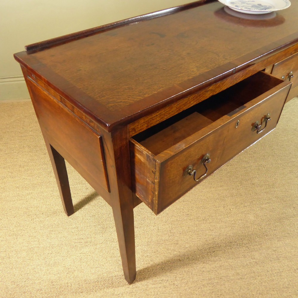 18TH C OAK DRESSER View V