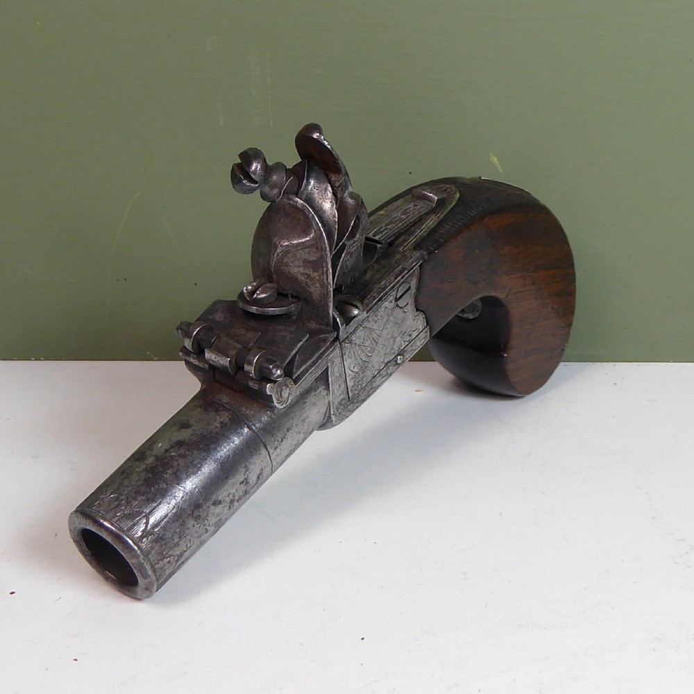 EARLY 19TH C FLINTLOCK PISTOL View IV