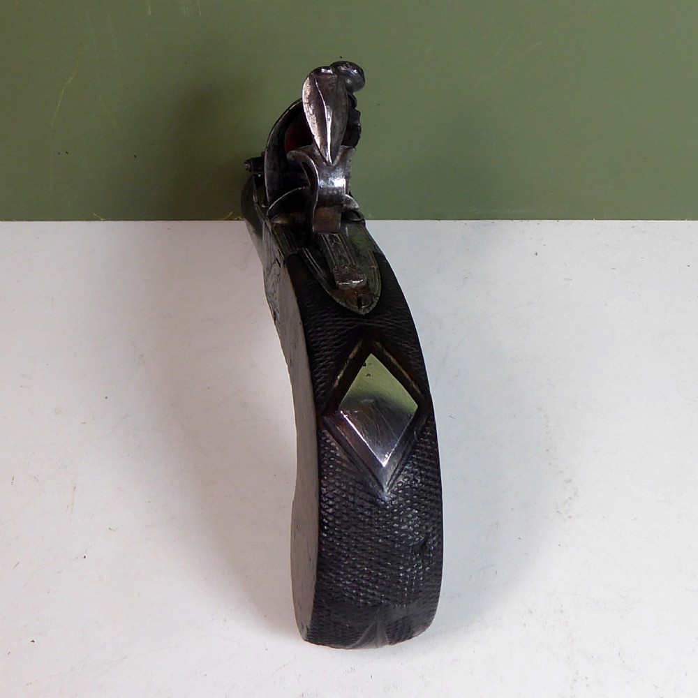 EARLY 19TH C FLINTLOCK PISTOL View V
