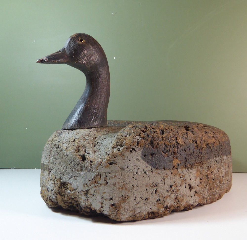 19TH C CORK CANADA GOOSE DECOY View II