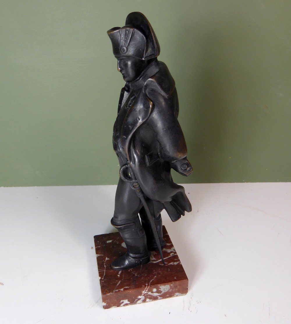 19TH C BRONZE FIGURE OF NAPOLEON View IV