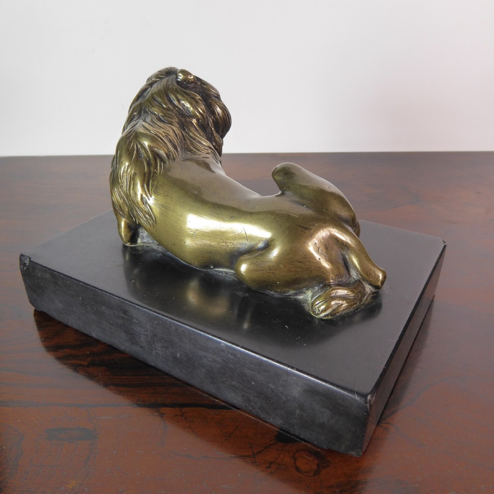EARLY 19TH C BRONZE LION View IV