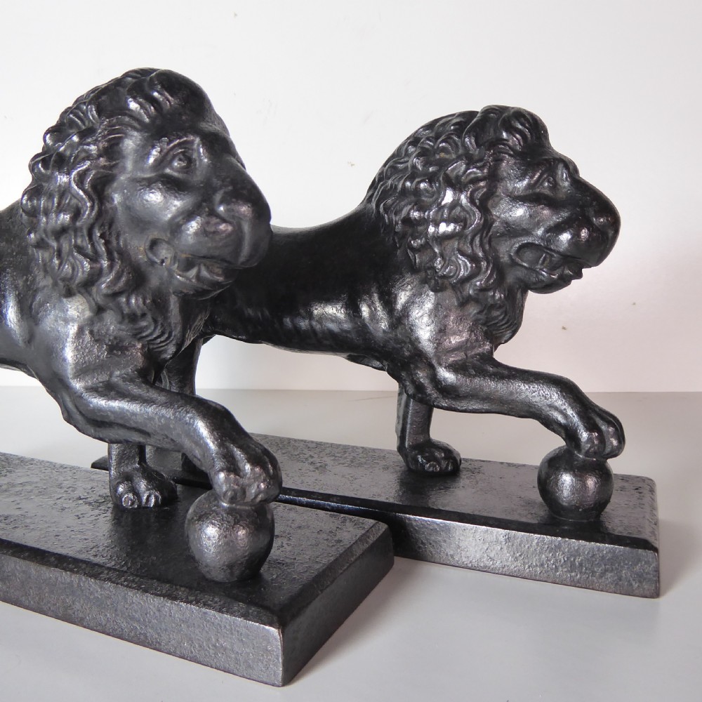 19TH CENTURY MEDICI LIONS