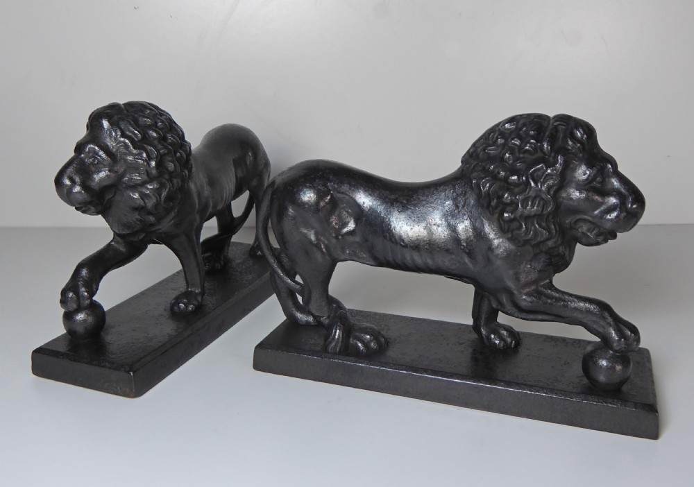 19TH CENTURY MEDICI LIONS View IV
