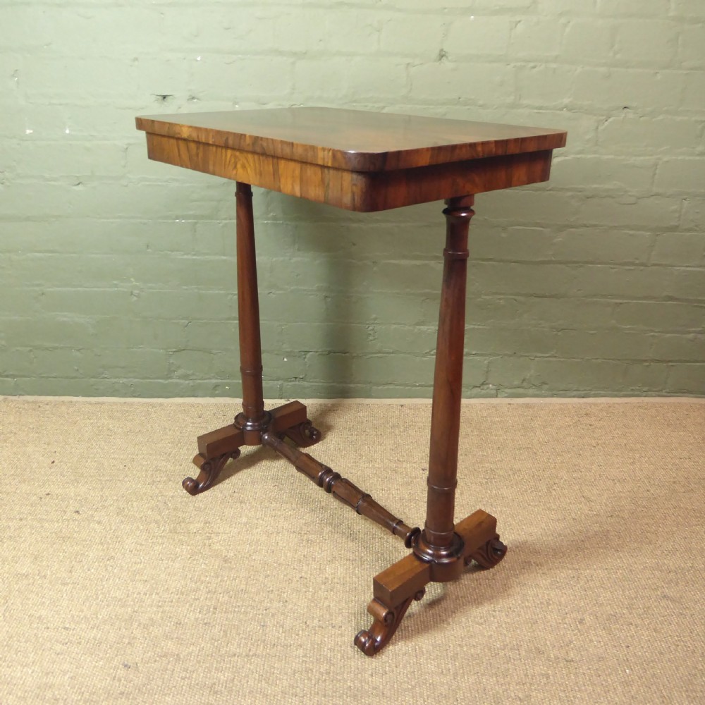 EARLY 19TH C ROSEWOOD TABLE View III