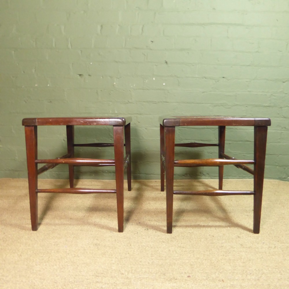PAIR OF 19TH C LUGGAGE STANDS View IV