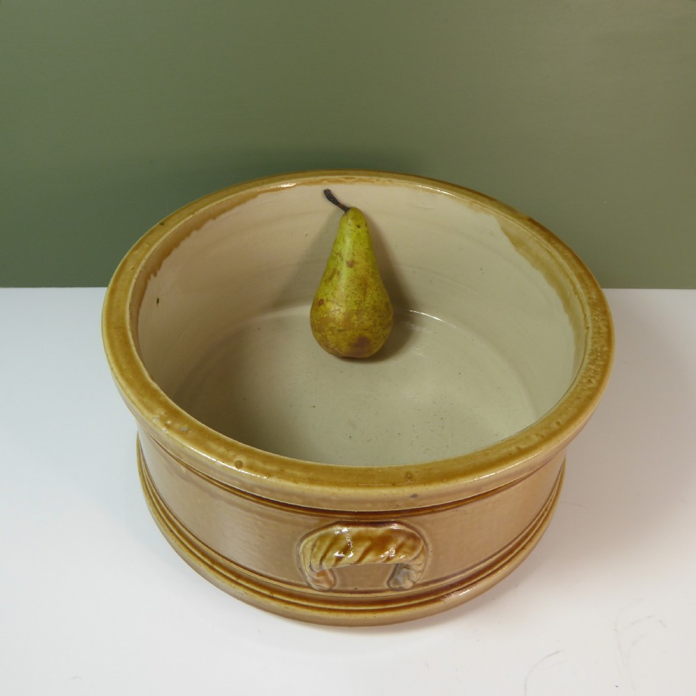 LARGE 19TH C SCOTTISH GLAZED BOWL View III